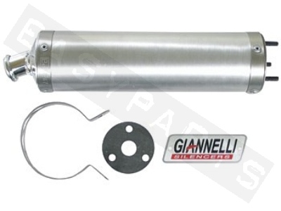 Muffler Aluminum GIANNELLI STREET Aprilia/ Derbi/ Peugeot/ Yamaha